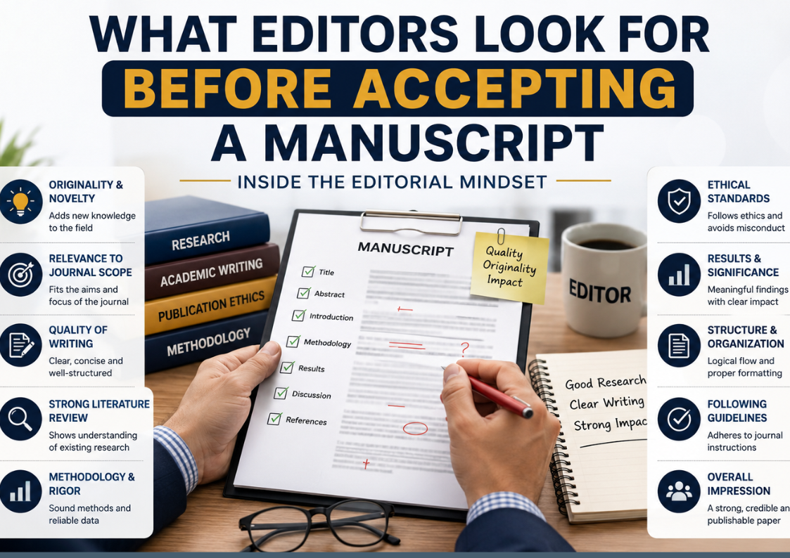 What Editors Look for Before Accepting a Manuscript